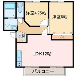 フレグランス安藤の物件間取画像